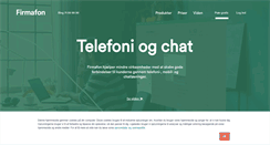 Desktop Screenshot of firmafon.dk